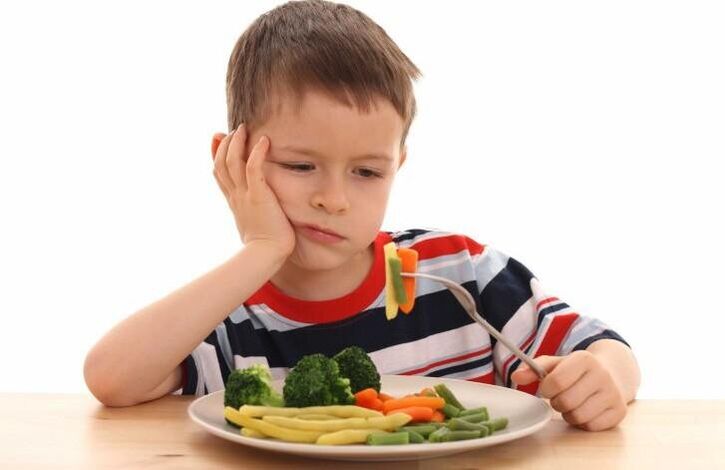 Bei Kindern verursacht Helminthiasis Appetitlosigkeit